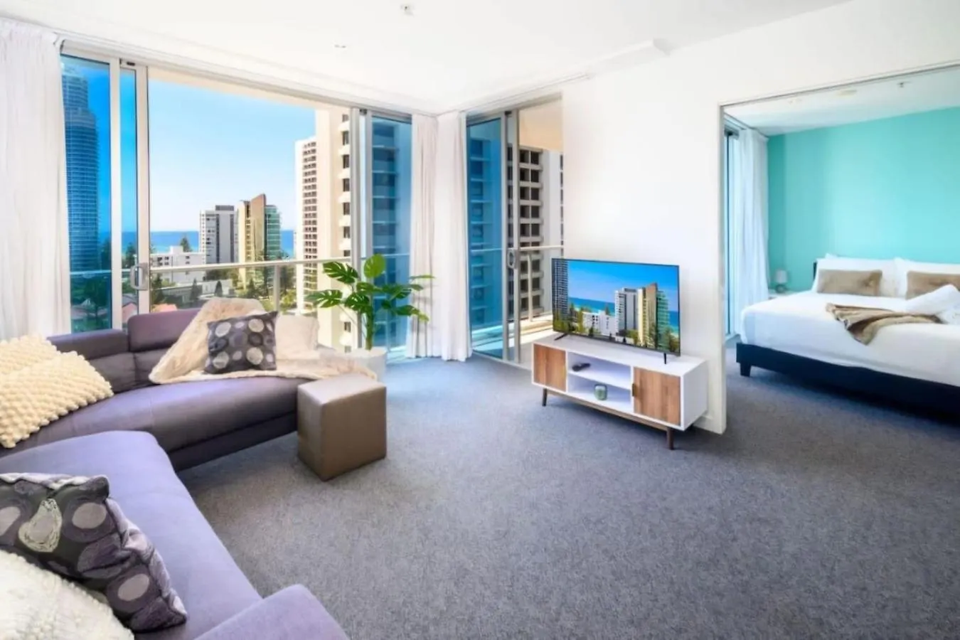 Holiday home Serenity In Surfers Ocean Views Wifi Parking Gold Coast Australia